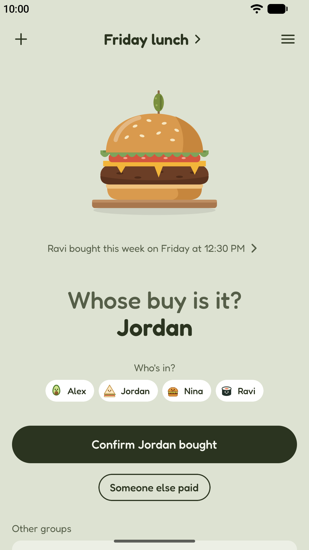 Friday lunch: Jordan to buy